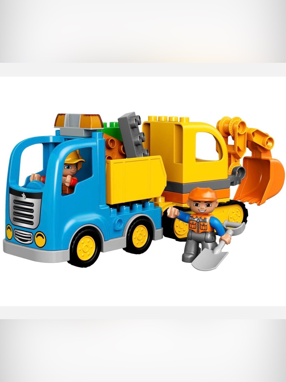 LEGO Duplo 10812 Truck & Tracked Excavator